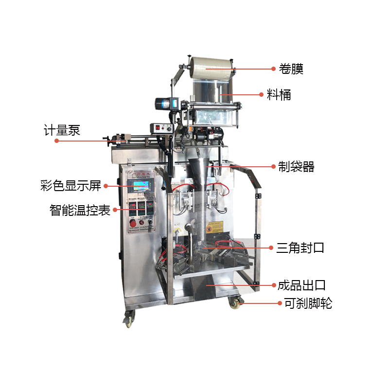 三角液体包装机(图5) 三角液体包装机(图5)