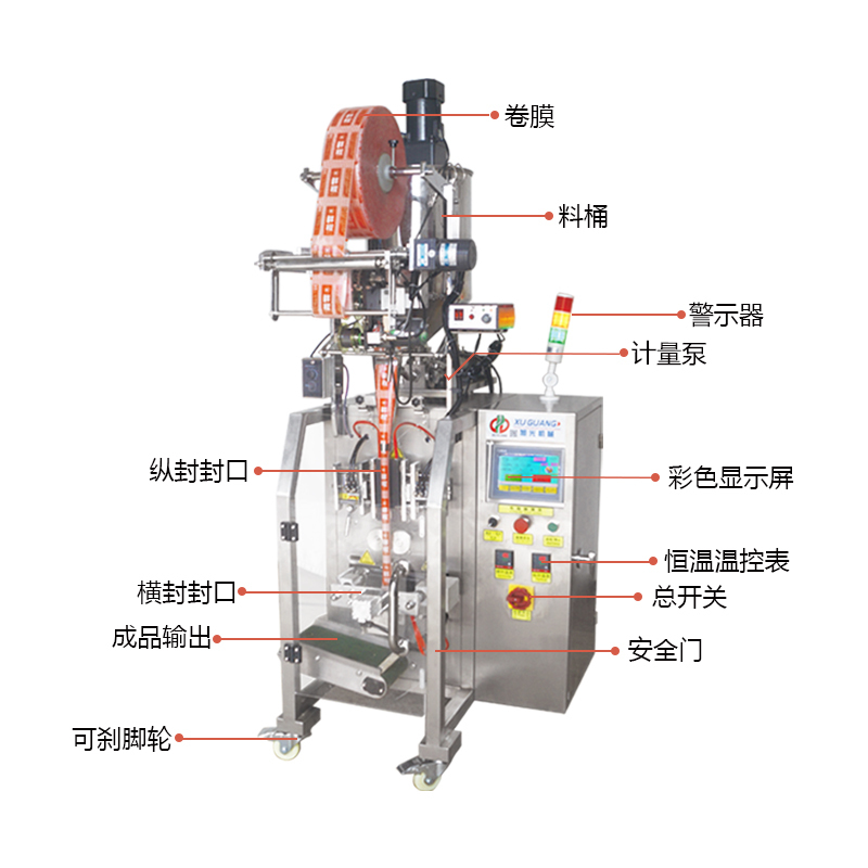 背封液体包装机(图5) 背封液体包装机(图5)