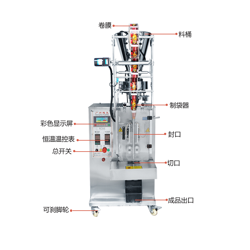 背封颗粒包装机(图5) 背封颗粒包装机(图5)