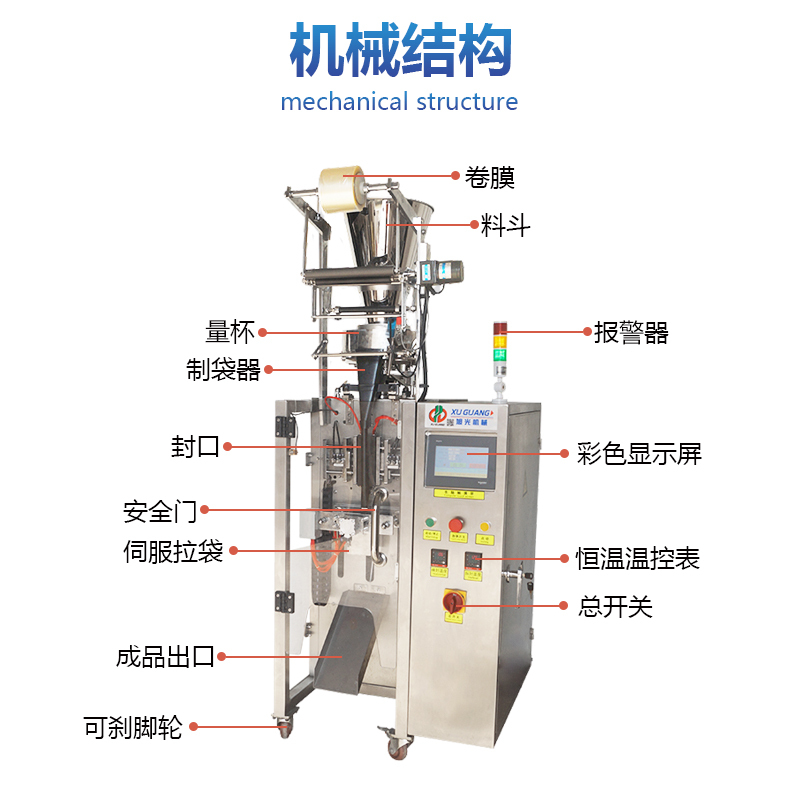 伺服水溶膜颗粒包装机(图5)