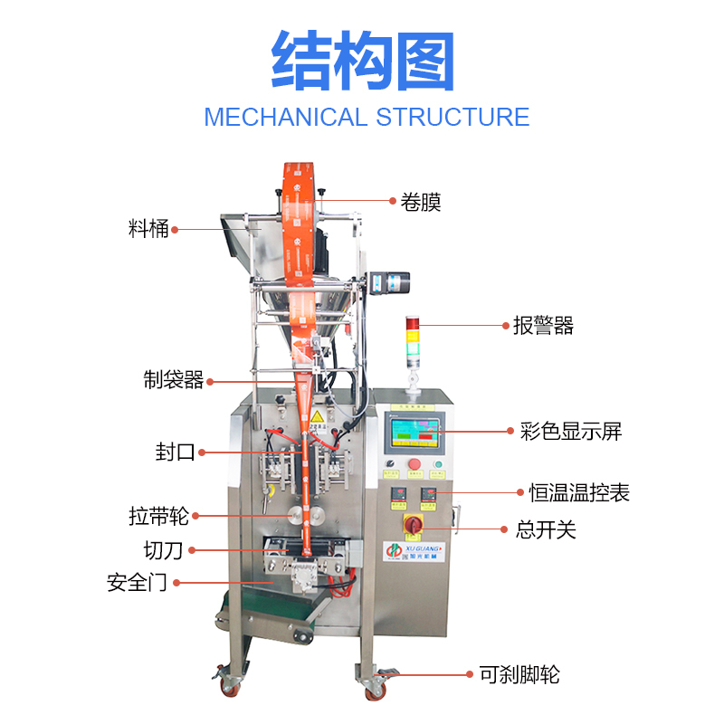 背封锯齿粉末包装机(图5)