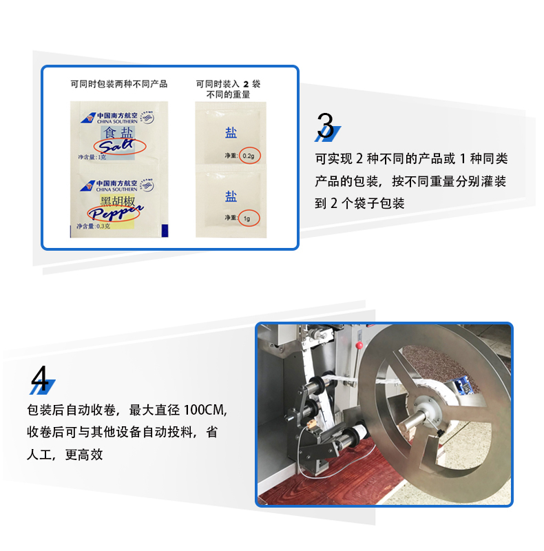 包装机的创新之作:胡椒盐航空食品颗粒双联包装机(图7) 包装机的创新之作:胡椒盐航空食品颗粒双联包装机(图7)