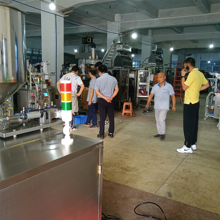 立夏时节 旭光机械迎来食品厂客户现场看机 下单(图4)