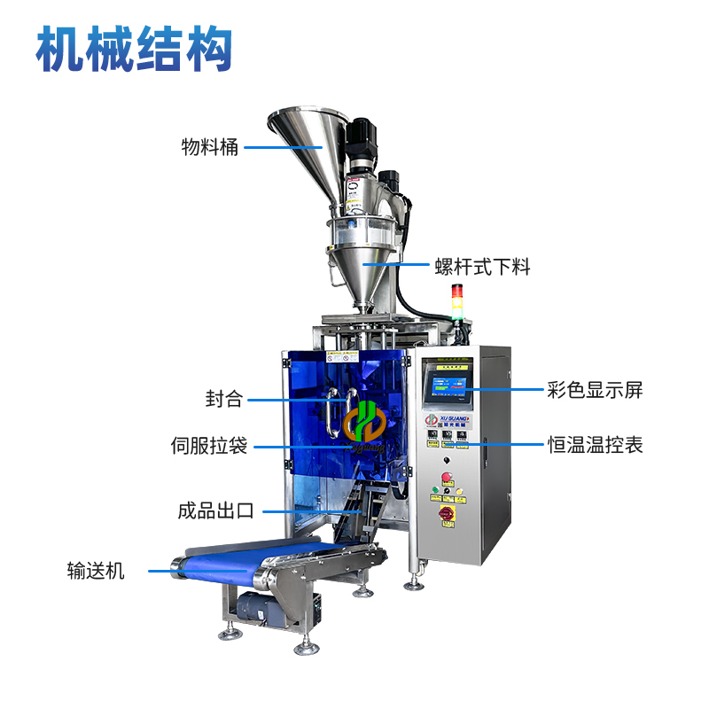 水溶膜散粉包装机(图4) 水溶膜散粉包装机(图4)