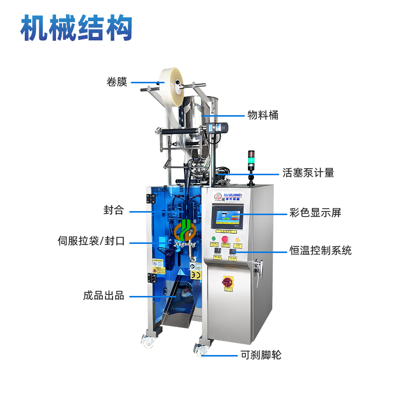 水溶膜洗衣液包装机(图4) 水溶膜洗衣液包装机(图4)