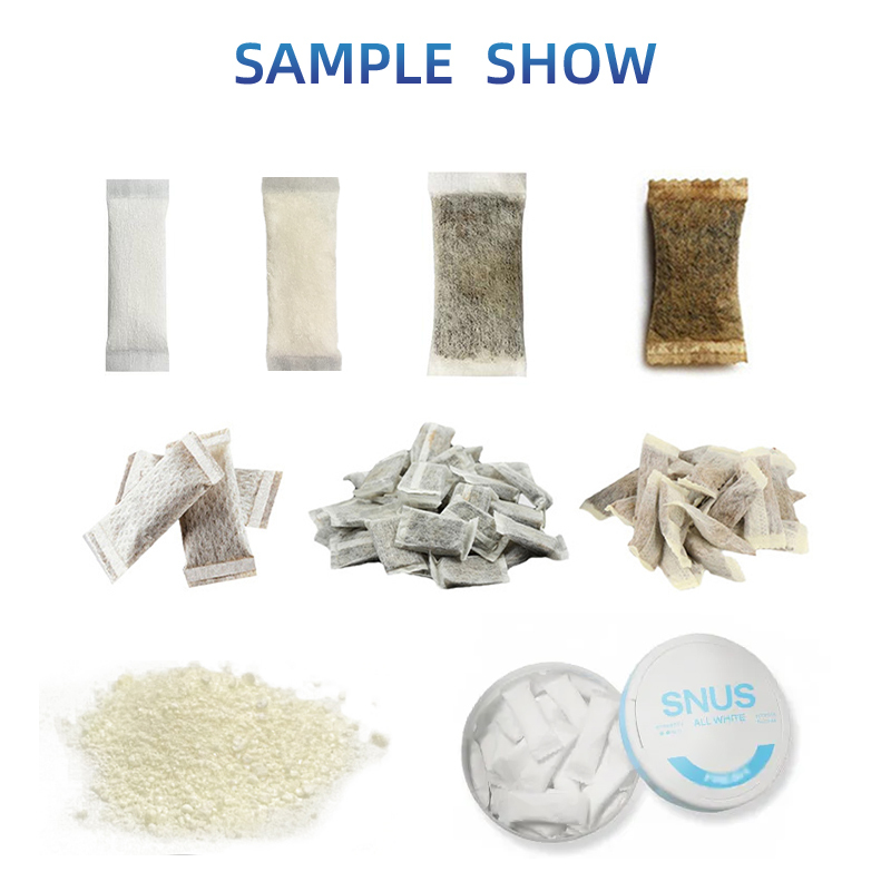 single line ultrasonic dry snus packing machine(图7)