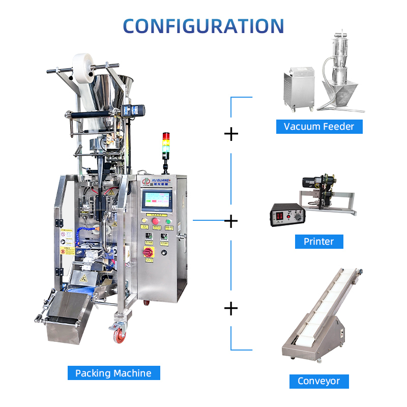 back sealing PVA film granule packaging machine(图5)