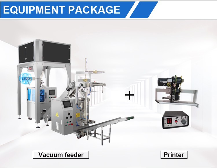 pyramid inner bag and 3 sides seal outer bag tea packing machine electric scale type(图5)