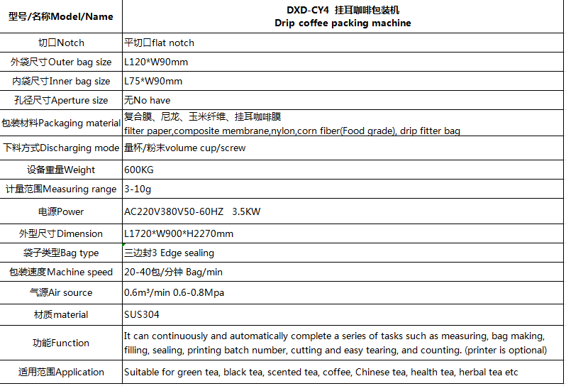 drip coffee packing machine(图2)