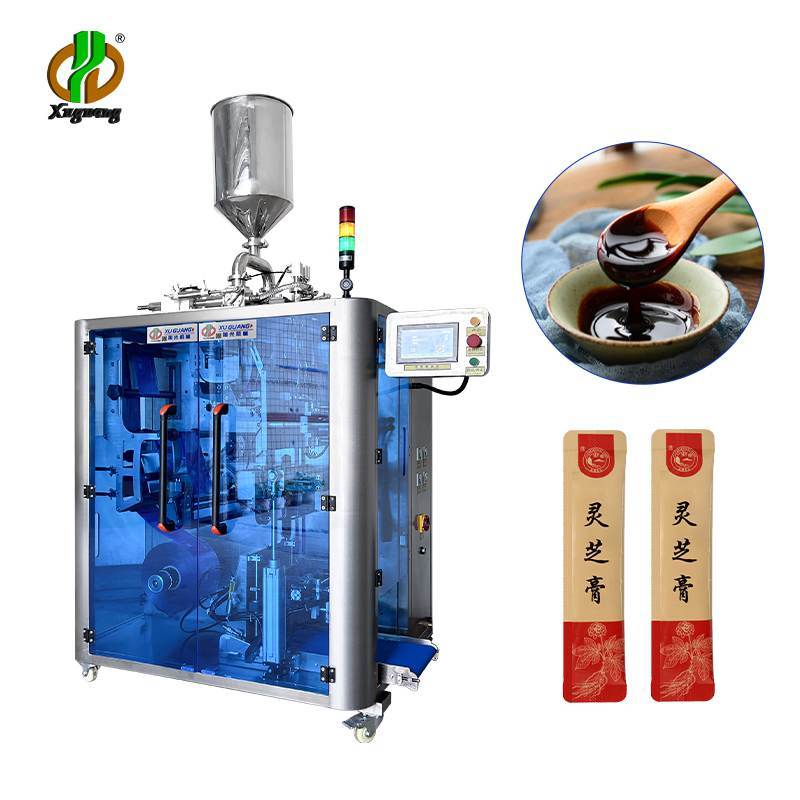 double line 3-sides sealing round corner liquid packing machine(图4)