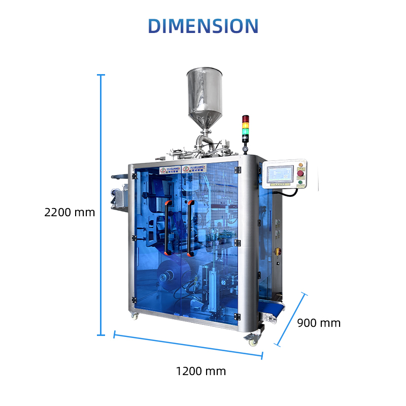 double line 3-sides sealing round corner liquid packing machine(图6)