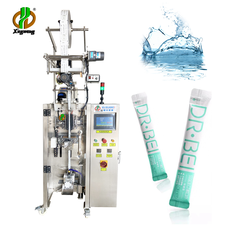 back sealing round corner liquid packing machine(图4)
