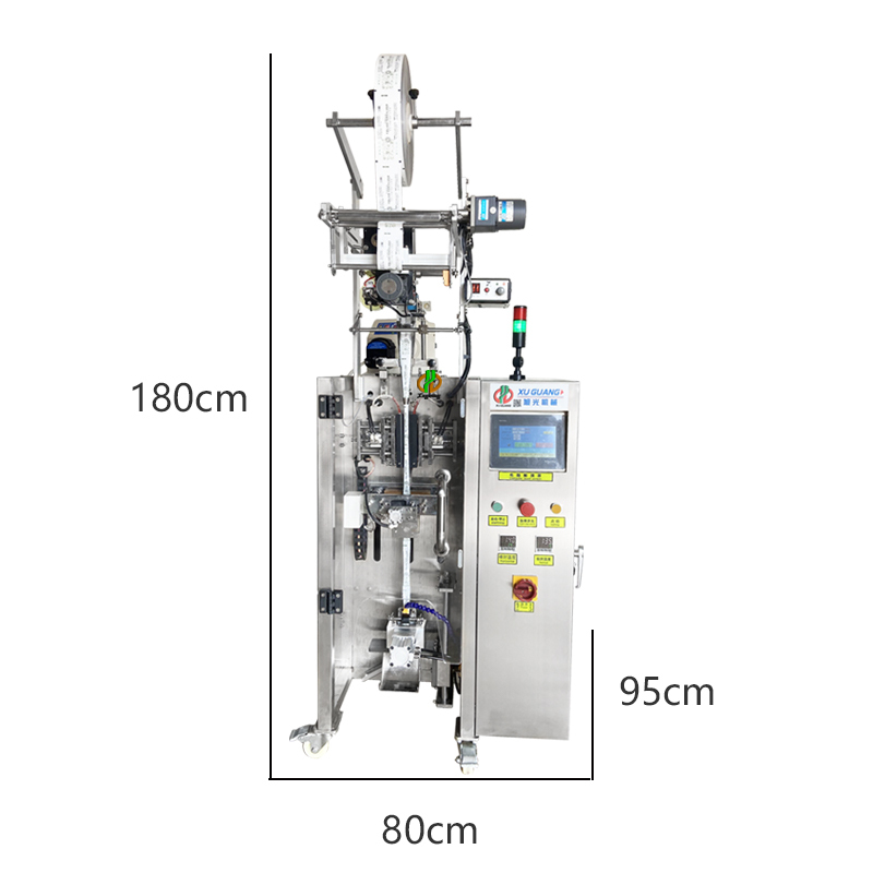 back sealing round corner liquid packing machine(图6)