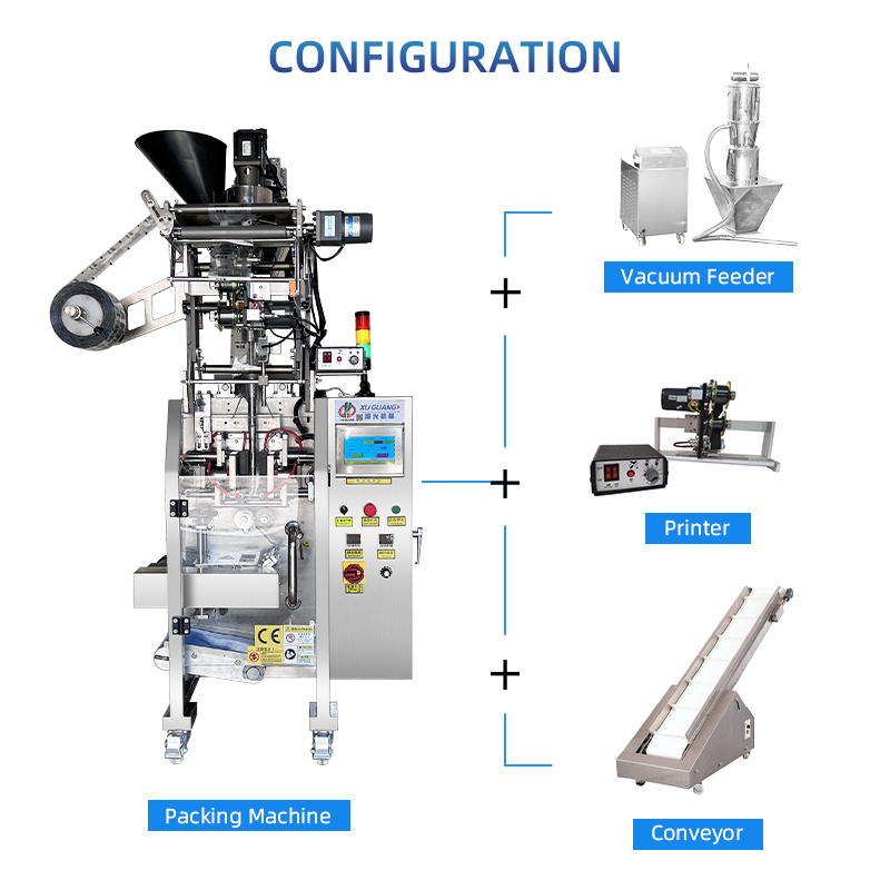 high-speed 3 sides seal powder packaging machine(图5)