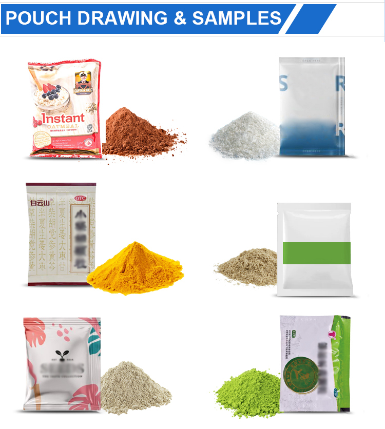 double line 3-sides sealing powder packaging machine(图8)