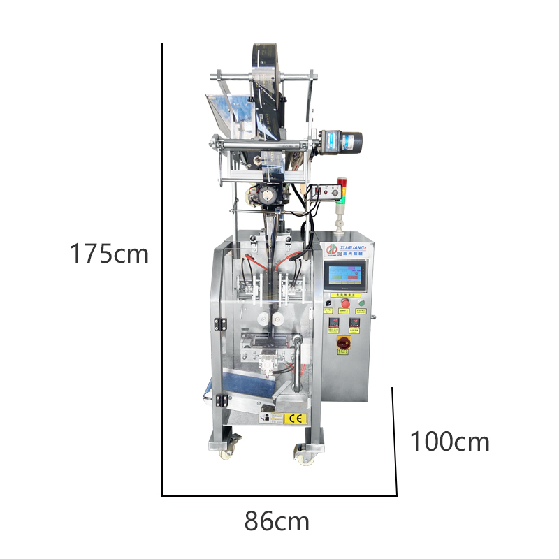 back seal zigzag notch powder packing machine(图6)