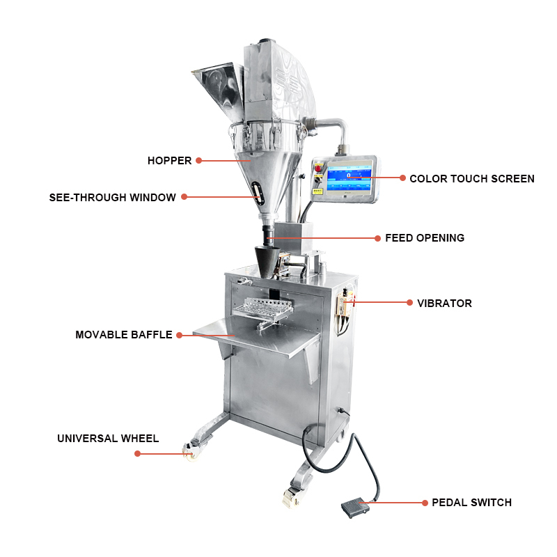 semi-atomatic powder filling machine（large dose)(图6)