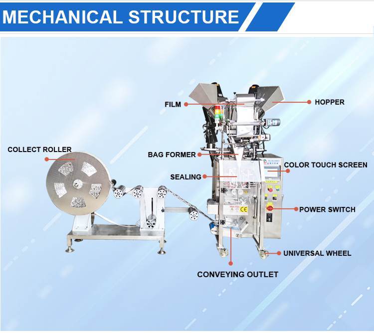 pepper salt double granule packing machine(granule+granule)(图7)