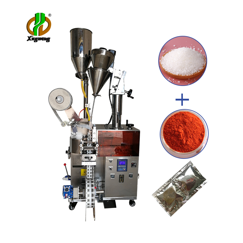 Pepper and salt double-connected bag packing machine(granule+powder)(图4)