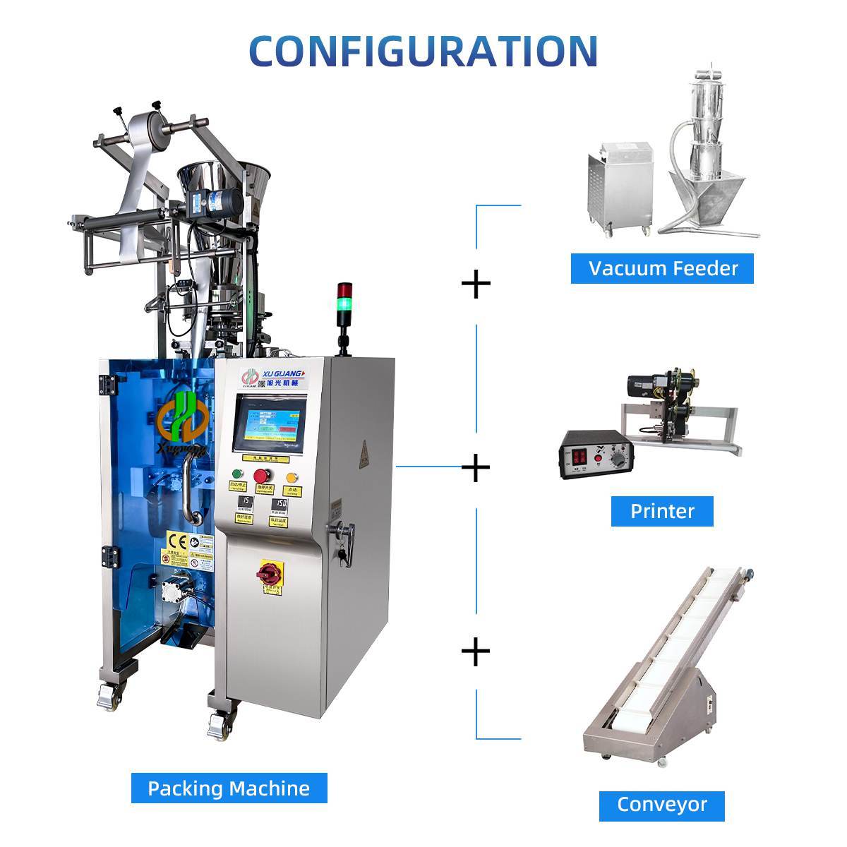 high-speed round corner granule packing machine(图5)
