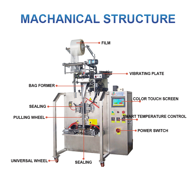 triangle snack granule packaging machine(图7)