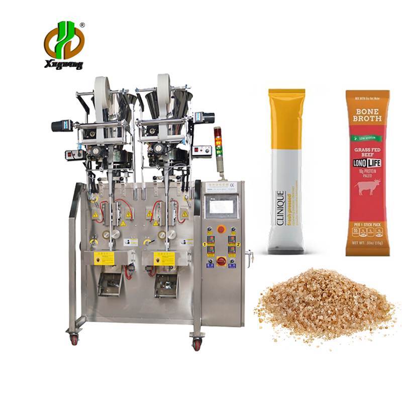 double line back seal granule packaging machine(2 roll film)(图4)