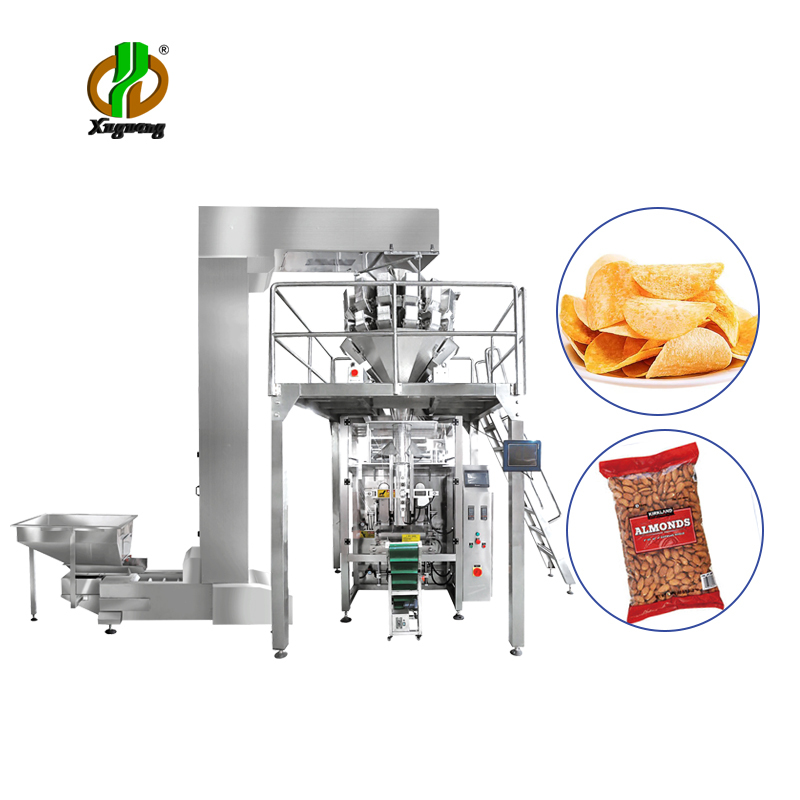 Automatic weighing 10 heads electric scale granule snack packing machine(图4)