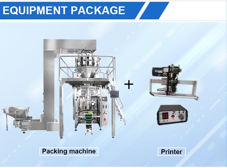 Automatic weighing 10 heads electric scale granule snack packing machine(图5)