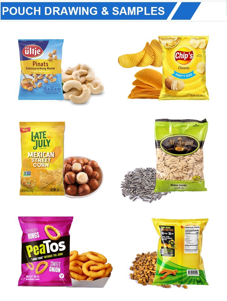 Automatic weighing 10 heads electric scale granule snack packing machine(图8)