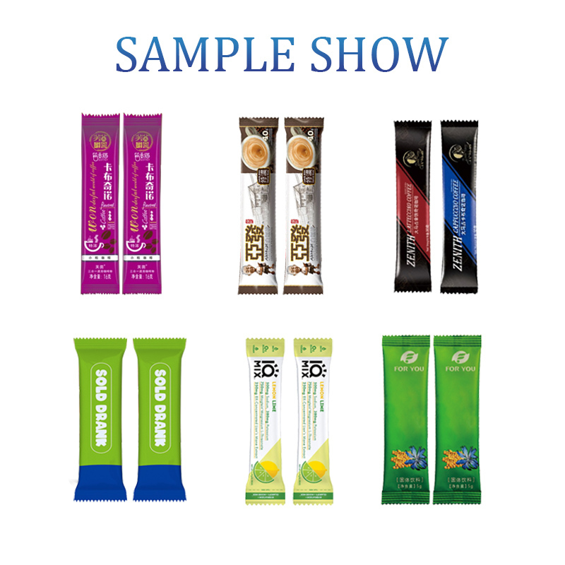 Back seal 4-lane stick pack 3-in-1 coffee packaging machine(图8)