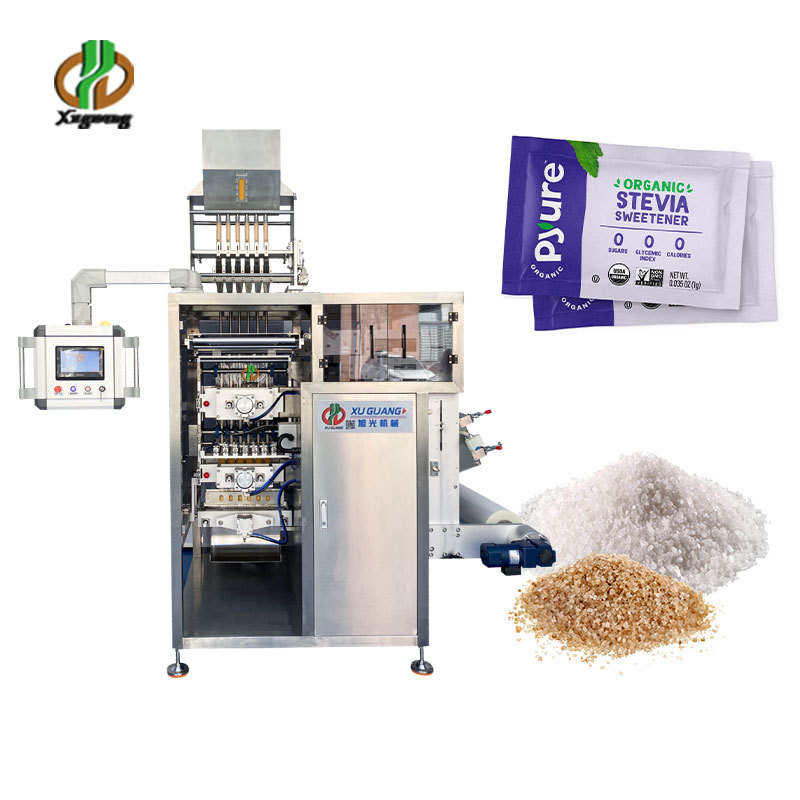 multi-lanes cold granules 4-sides sealing granule packing machine(图4)