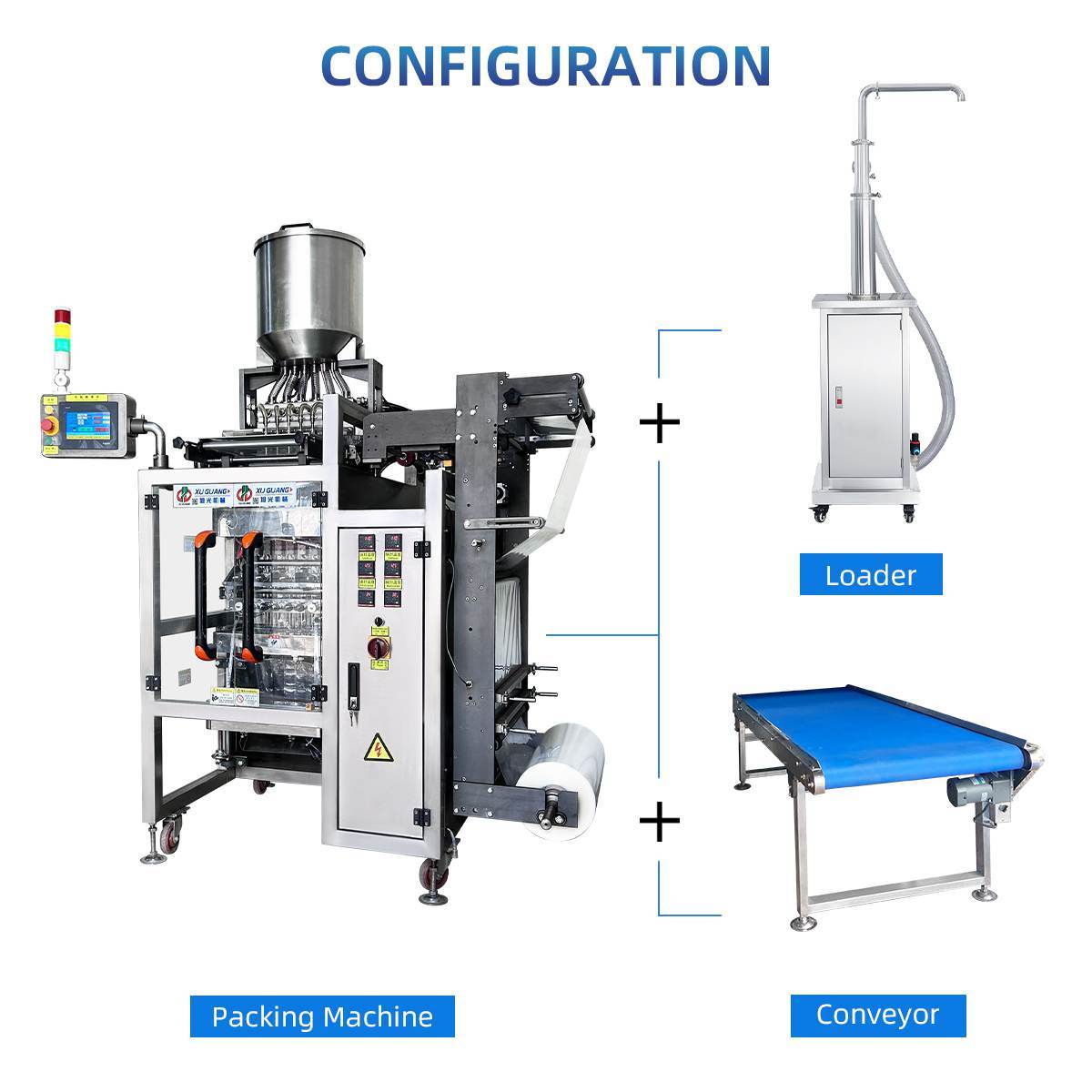 6-lanes four sides sealing ketchup liquid packing machine(图5)
