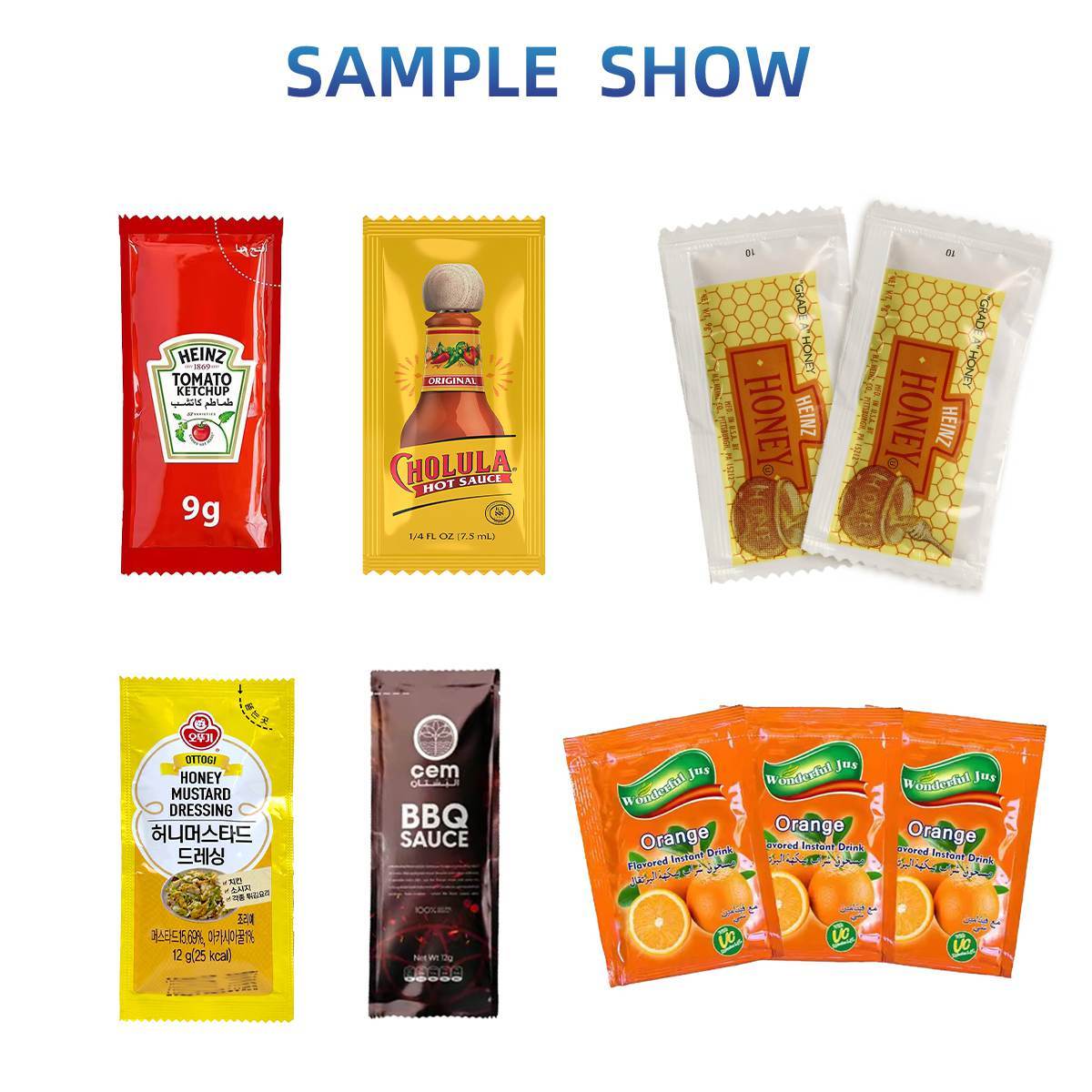 6-lanes four sides sealing ketchup liquid packing machine(图8)