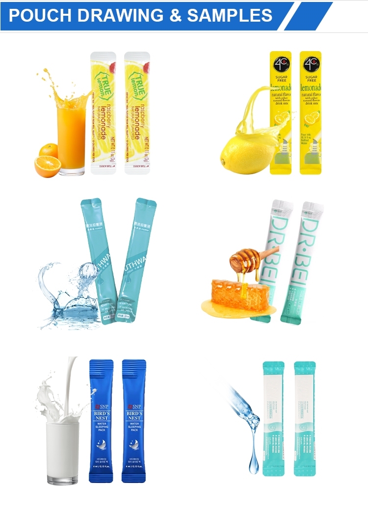 10-lanes back sealing jam food liquid packing machine(图7)