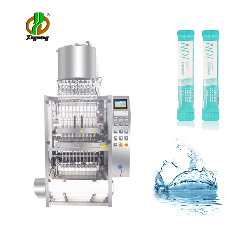 multi-lines back sealing stick round corner liquid packing machine(图4)