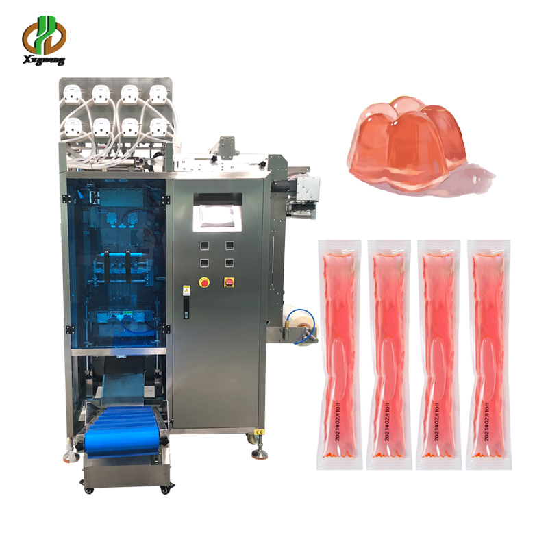 Multi-lane four-sides seal popsicle liquid packaging machine(图4)