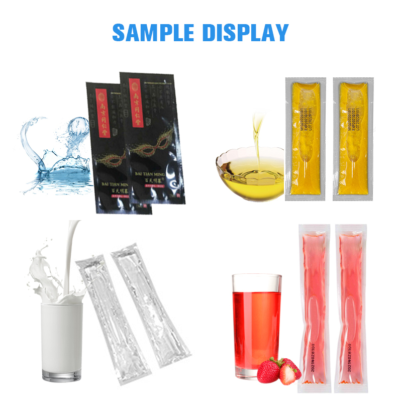 Multi-lane four-sides seal popsicle liquid packaging machine(图8)